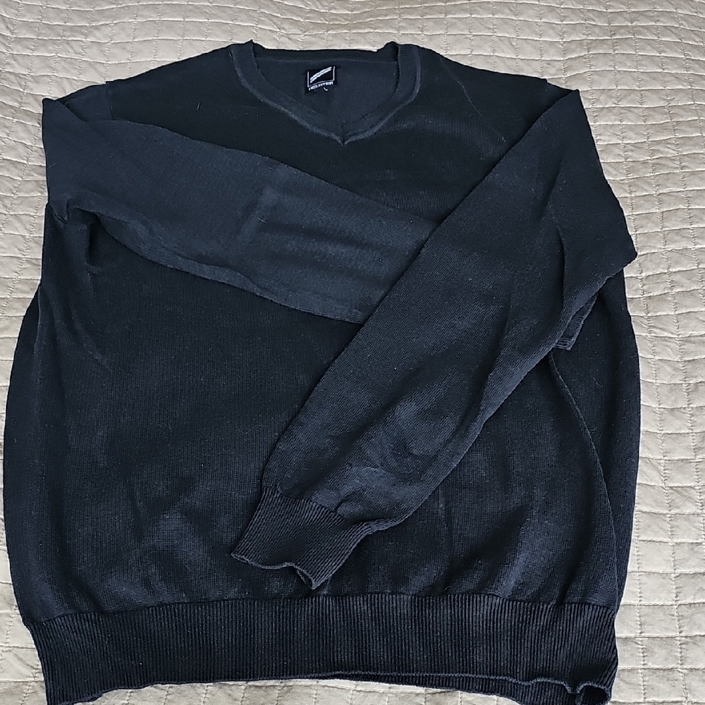 Daniel Hechter Men's Navt V-Neck Sweater